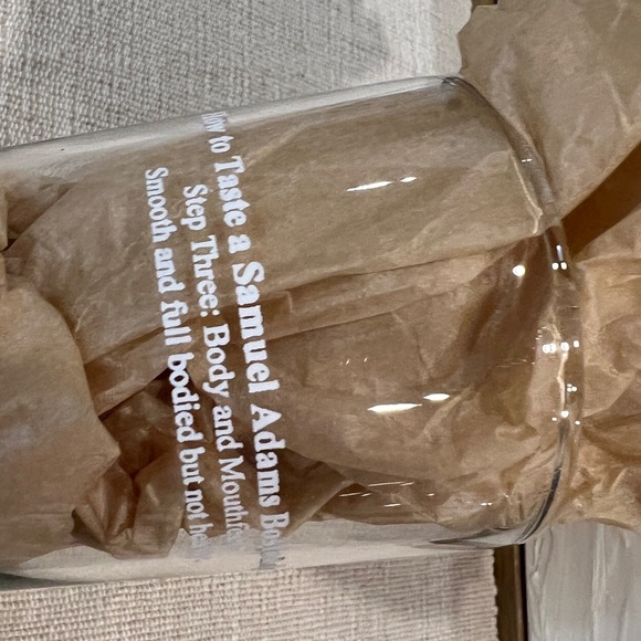 Samuel Adams beer tasting glass - Picture 3 of 3